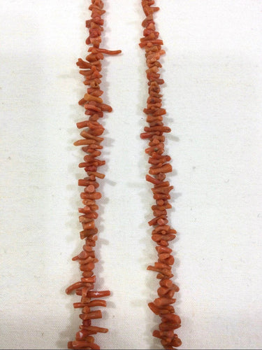 Collier Sautoir En Corail Rouge 58 Facettes