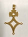 Pendentif Pendentif or jaune croix du sud ou croix d'Agadez 58 Facettes