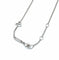 Collier Chopard. Collection Happy Hearts, collier or blanc, nacre et diamant 58 Facettes