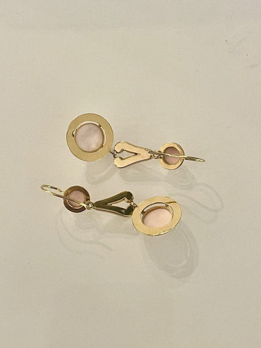 Boucles d'oreilles Pendants d'Oreilles En Or Et Camées 58 Facettes 994026