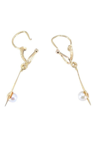 Boucles d'oreilles BOUCLES D'OREILLES PENDANTES PERLES 58 Facettes 062501