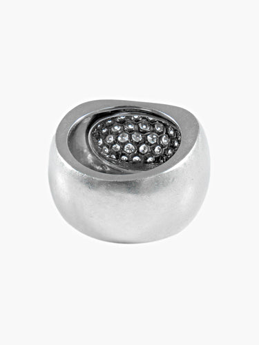 Bague 53 Bague Chevalière Diamants 58 Facettes