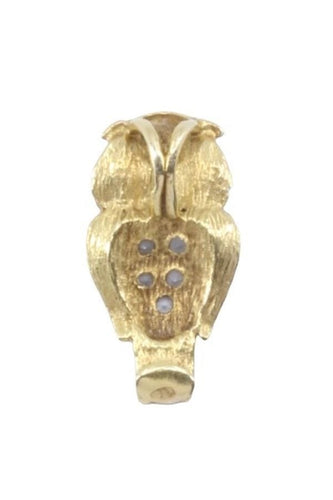 Pendentif PENDENTIF ANCIEN HIBOU DIAMANTS 58 Facettes 069721