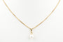 Collier Collier et pendentif perle en or jaune 58 Facettes 21PERLE-62