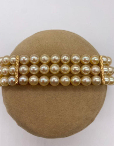 Bracelet Bracelet Perles Vintage Barrettes 58 Facettes