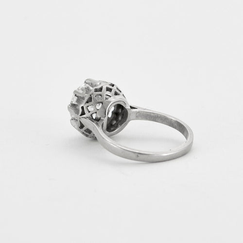 Bague 54 Bague Solitaire Diamant 2.67cts 58 Facettes
