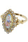 Bague BAGUE ÉMAIL ET PERLES NAPOLÉON III 58 Facettes 049501