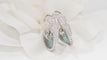 Boucles d'oreilles Boucles d'oreilles aigues marines et diamants 58 Facettes 32153