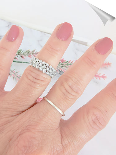 Bague Bague Diamants Or Blanc 58 Facettes AA 1571