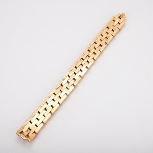 Bracelet Bracelet matelassé Or jaune 58 Facettes 342.170