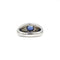Bague 49 Bague Saphir serti clos 58 Facettes 220331R