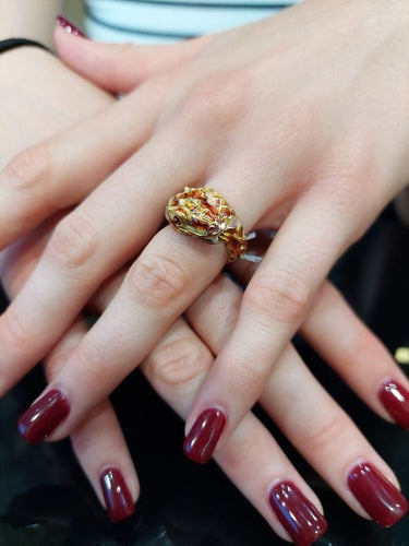 Bague 50 BAGUE SERPENT ÉMAILLÉE 58 Facettes 068591