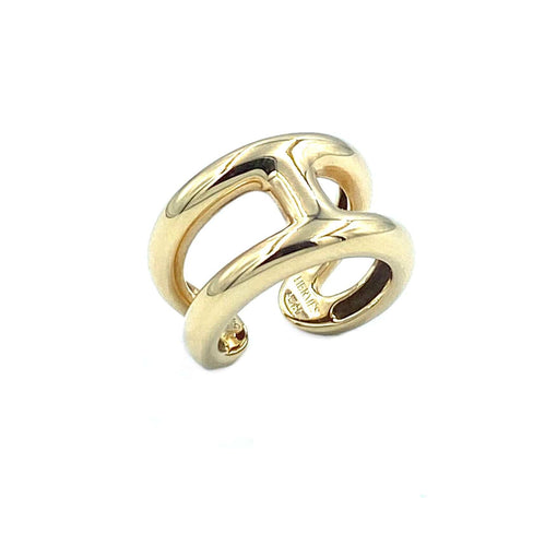 Bague Hermès. Bague Osmose or rose 18K 58 Facettes