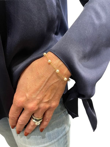 Bracelet BRACELET MODERNE PERLES 58 Facettes 056711