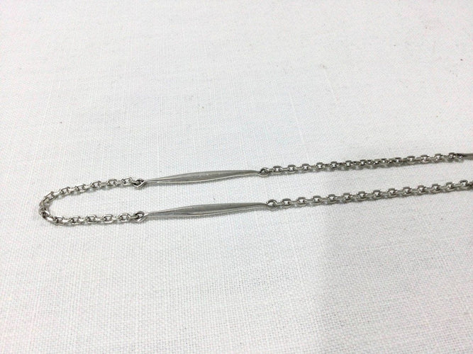 Collier Sautoir En Argent 58 Facettes