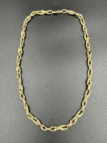 Collier GILBERT ALBERT. Collier or jaune 18K 58 Facettes