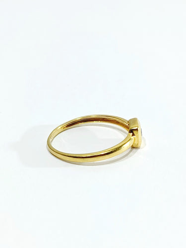 Bague 54 Bague Or jaune Saphir 58 Facettes