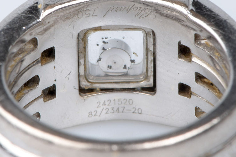 Bague 54 CHOPARD - Bague Or blanc 45 Diamants 58 Facettes BG-CHOP1-104