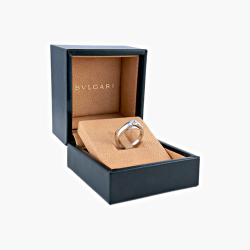 Bague 51 Solitaire BULGARI 58 Facettes