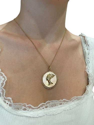 Pendentif MÉDAILLE NÉFERTITI 58 Facettes 051691