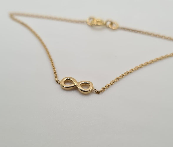 Bracelet Bracelet "infini" or jaune 58 Facettes