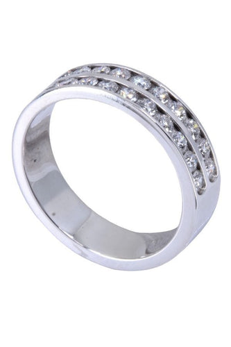 Bague BAGUE MODERNE DIAMANTS 58 Facettes 066971