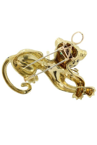 Broche BROCHE PANTHÈRE FRED "OMBRE FÉLINE" 58 Facettes 058161