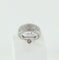 Bague 51 Bague or blanc 18K pavage diamants 58 Facettes