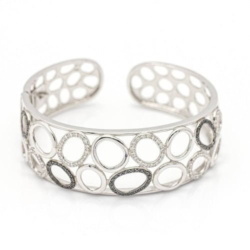 Bracelet Bracelet Or blanc Diamants 58 Facettes D359738LF