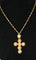 Pendentif Pendentif Croix Or Jaune et Perles 58 Facettes 483