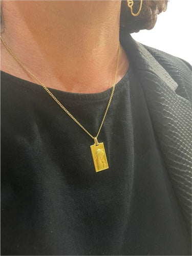 Pendentif MÉDAILLE VIERGE 58 Facettes 045241