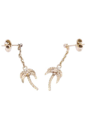 Boucles d'oreilles BOUCLES D'OREILLES PENDANTES PALMIERS 58 Facettes 072881