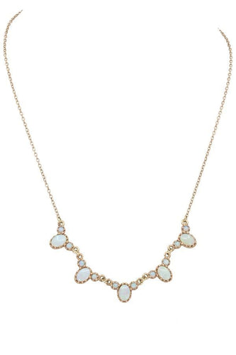 Collier DRAPERIE MODERNE OPALES 58 Facettes 052541