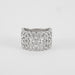 Bague 53 Bague en Or Blanc & diamants 58 Facettes