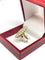 Bague Bague marquise or jaune et diamants 58 Facettes