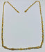 Collier Long collier or jaune maille filigrane 58 Facettes