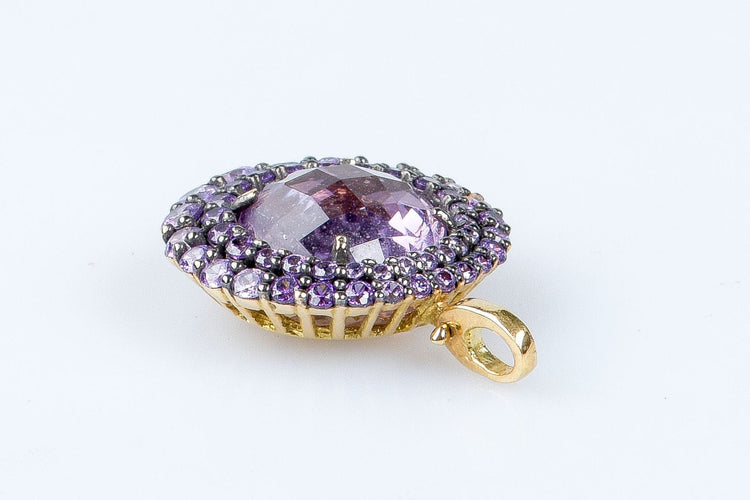 Pendentif Pendentif améthyste en or massif 58 Facettes 111.180847-59