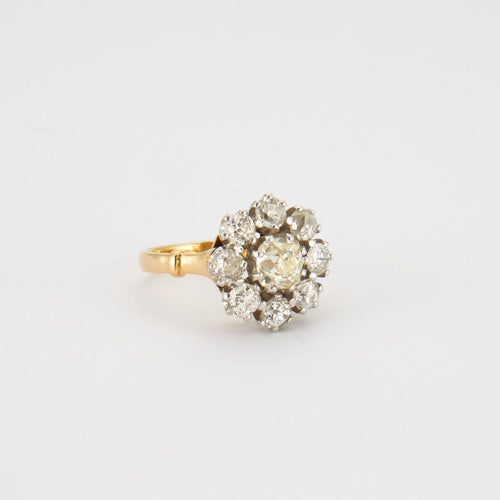 Bague Bague Marguerite Diamants 58 Facettes C0269