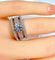 Bague 52 Bague diamant 0.74ct pavage diamants 58 Facettes AB253