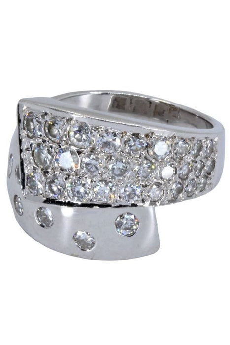 Bague BAGUE DE CRÉATEUR DIAMANTS 58 Facettes 056621