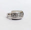 Bague 49 Bague jonc or blanc diamants 58 Facettes 1-656/1