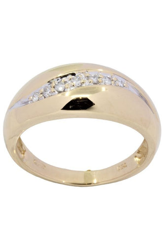 Bague BAGUE JONC DIAMANTÉ 58 Facettes 048741