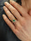 Bague 56 BAGUE ÉMERAUDE DIAMANTS 58 Facettes 075771