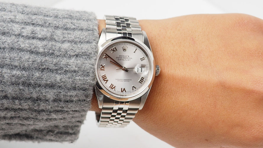 Montre Rolex - Montre DateJust 36mm acier 58 Facettes 32548