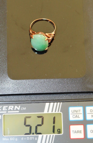 Bague Bague cabochon de jade 58 Facettes 432