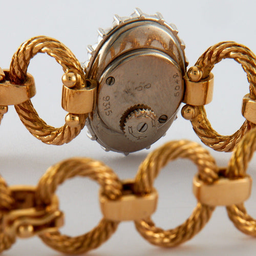 Montre Vacheron Constantin pour Chaumet - Montre Or et Diamants 58 Facettes