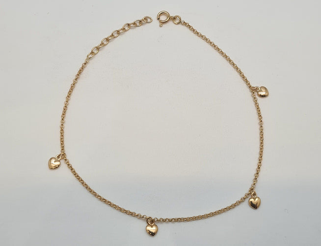 Bracelet Bracelet cœurs en Or Jaune 58 Facettes