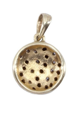 Pendentif PENDENTIF DIAMANTS BLANCS ET NOIRS 58 Facettes 071581