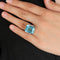 Bague Bague Aigue-marine 58 Facettes