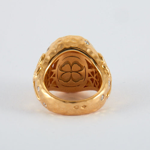 Bague 48 Bague Chevalière Coeur 58 Facettes 2.569